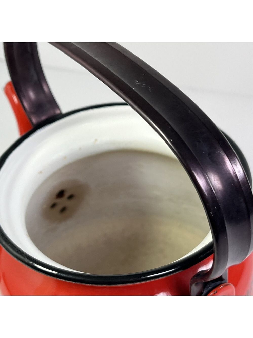 Enamel Kettle Finel Kaj Franck Arabia "Kehrä" Coffee /Tea Pot Finland **READ - Picture 13 of 16